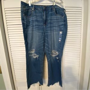 American Eagle High Rise Tomgirl Jeans Sz 20 NWT